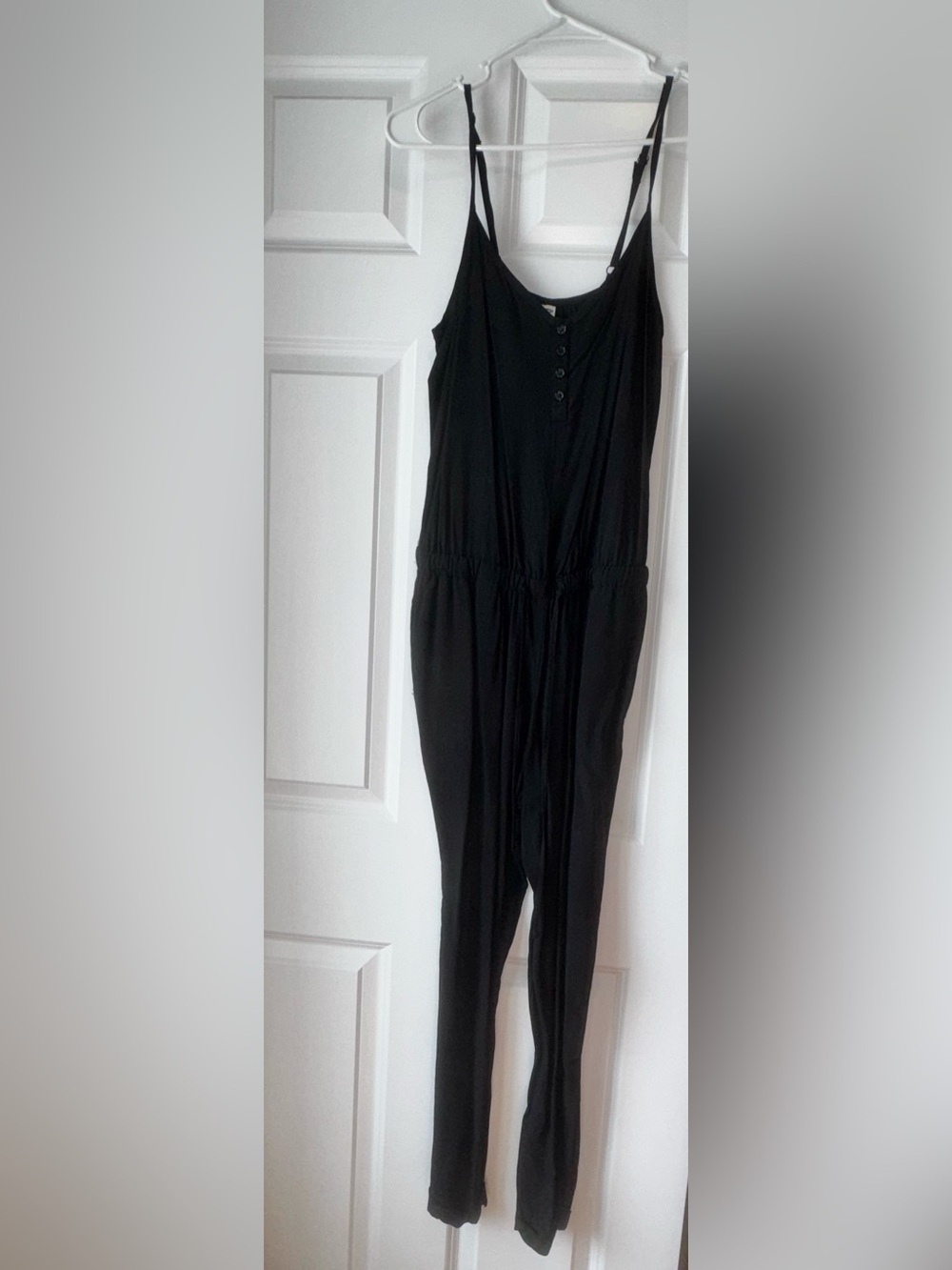 Old Navy Black Button-Front Sleeveless Jumper